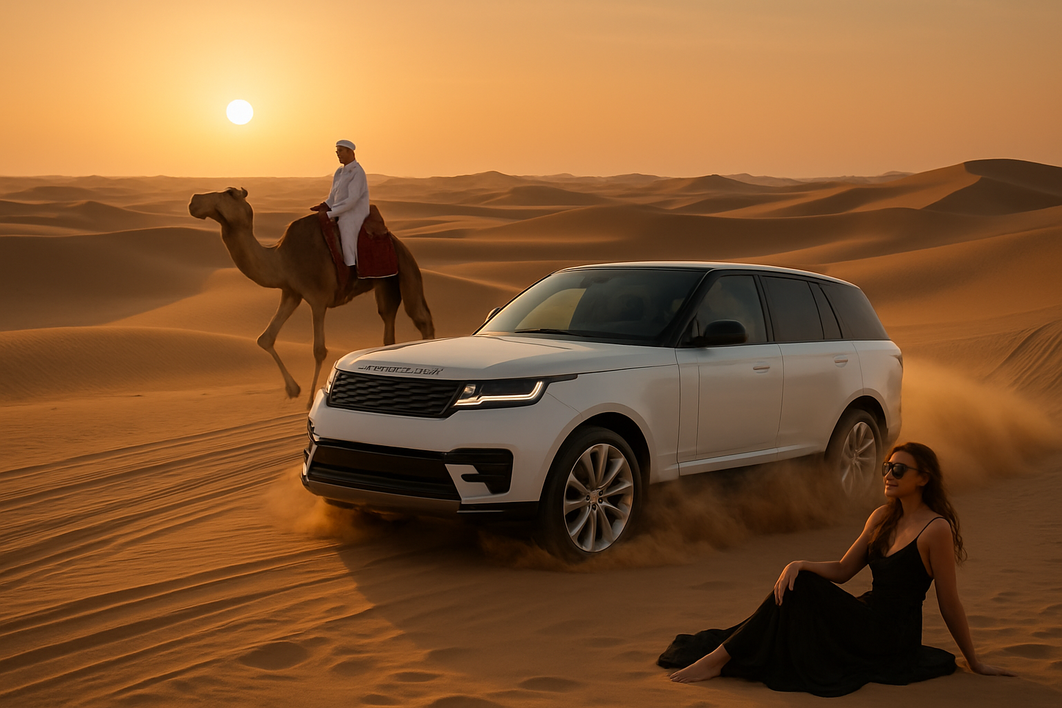 Luxury desert safari adventure in Dubai